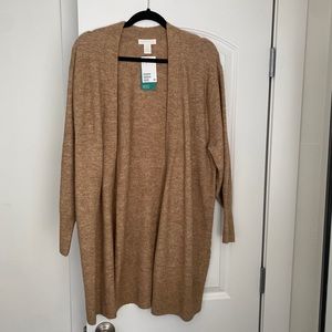 NWT Tan H&M Cardigan